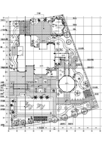别墅花园设计初步平面图
